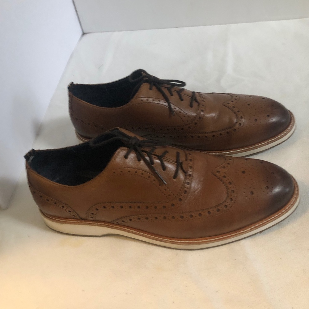 Cole Haan Cognac Wingtip - 7